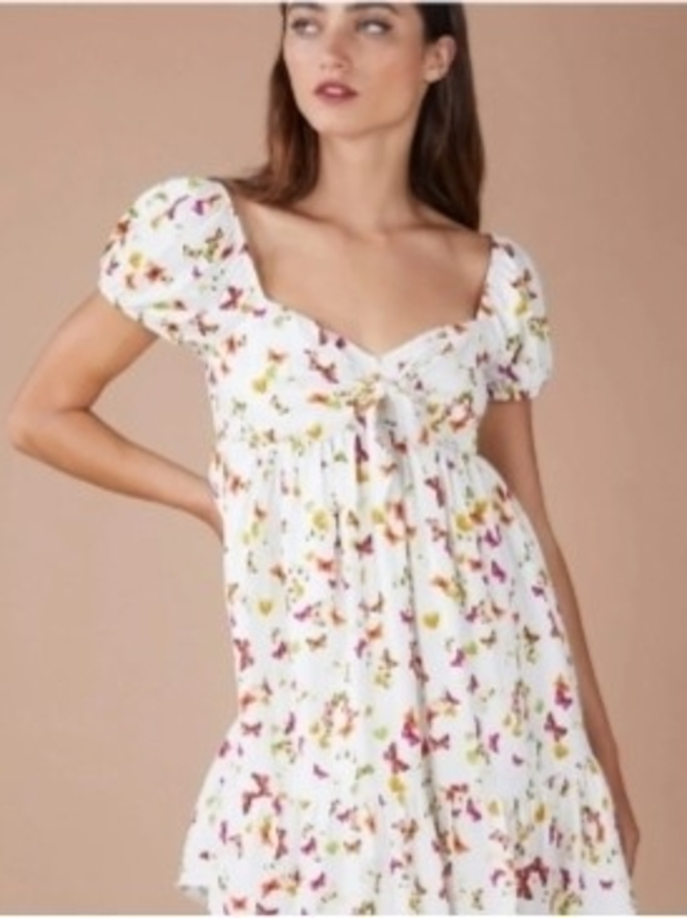 BCBGeneration Butterfly Kiss Mini Dress